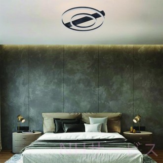 NEDES LED stropní svítidlo s dálkovým ovladačem 60W - J3364/B