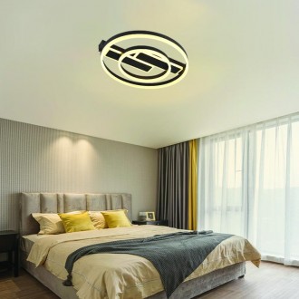 NEDES LED stropní svítidlo s dálkovým ovladačem 80W - J3363/B