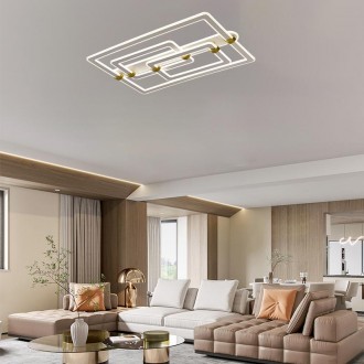 NEDES LED stropní svítidlo s dálkovým ovladačem 280W - J3343/W