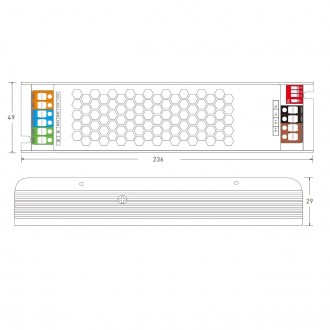 T-led - LED zdroj 24V 300W zdroj INTELI-24-300 Varianta: LED zdroj 24V 300W zdroj INTELI-24-300