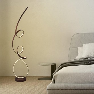 NEDES - LED designová stojací lampa 80W - JF2301/BR