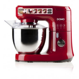 Kuchyňský robot s mixérem - červený - DOMO DO9145KR