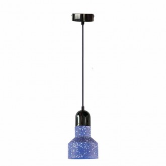 NEDES - Svítidlo Terrazzo modrá 1 x E27 - ME0214R/BL