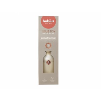 Osvěžovač vzduchu TRUE JOY VANILK. POŽITEK s tyčinkami 80ml