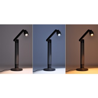 Solight LED stmívatelná lampička s RGB podsvícením, 10W, 600lm, změna chromatičnosti, dálkový ovladač
