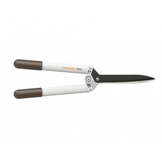 Nůžky na živý plot PowerLever™ s pák. převodem HS53 bílé - 1026931 Fiskars