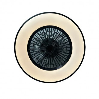 NEDES - LED svítidlo + stropní ventilátor + dálkový ovladač 72W - LCL6351