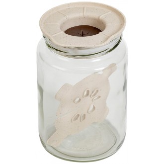 Sada fermentační (sklenice+víčko) - slonová kost s káv. sedlinou + bronzová