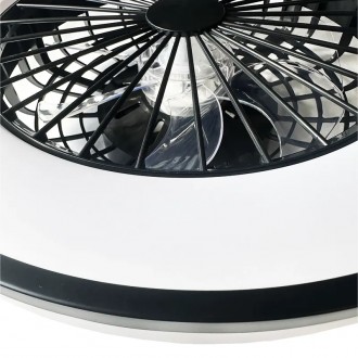 NEDES - LED svítidlo OPAL + stropní ventilátor + dálkový ovladač 48W - LCL6346