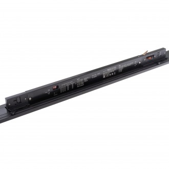 T-led Lištové LED svítidlo TRITO LT120B 90° 54W černé Barva krytu: Černá, Barevná teplota (К): Teplá bílá