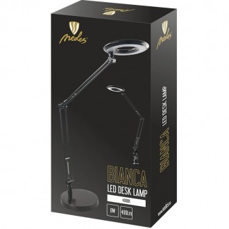 NEDES - LED lampa BIANCA 8W s klipem - DL1203/B