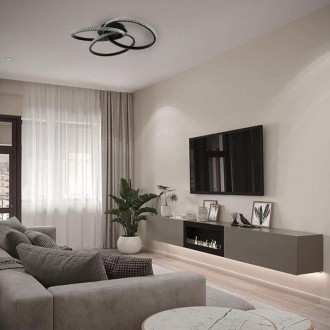 NEDES - LED stropní svítidlo s dálkovým ovladačem 70W - TA1304/B