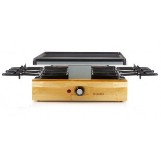 Raclette gril - bambusový - DOMO DO9246G