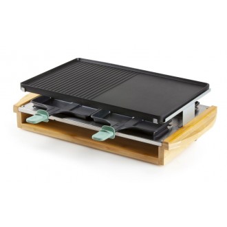 Raclette gril - bambusový - DOMO DO9246G