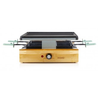 Raclette gril - bambusový - DOMO DO9246G