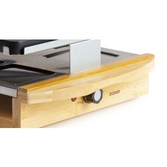 Raclette gril - bambusový - DOMO DO9246G