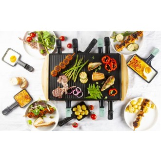 Raclette gril - bambusový - DOMO DO9246G
