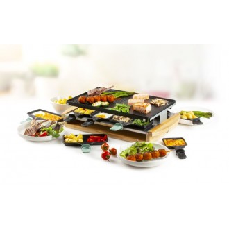 Raclette gril - bambusový - DOMO DO9246G
