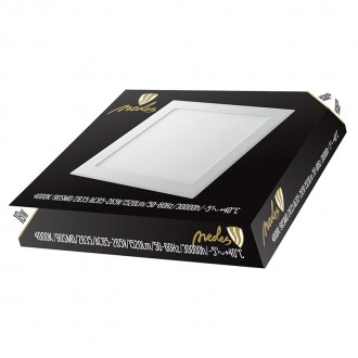 NEDES - LED panel 18W / PS / SMD / 4000K / WH - LPL224