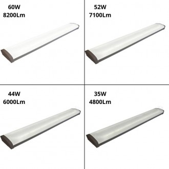 NEDES - LED lineární svítidlo s nastavitelným výkonem 60W / IP20 / 1200 / 4000K - LNL126