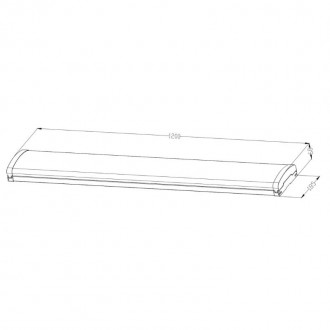 NEDES - LED lineární svítidlo s nastavitelným výkonem 60W / IP20 / 1200 / 4000K - LNL126