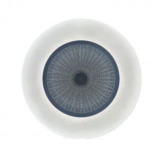 NEDES - LED svítidlo + stropní ventilátor STAR + dálkový ovladač 72W - LCL6350