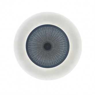 NEDES - LED svítidlo + stropní ventilátor STAR + dálkový ovladač 72W - LCL6350