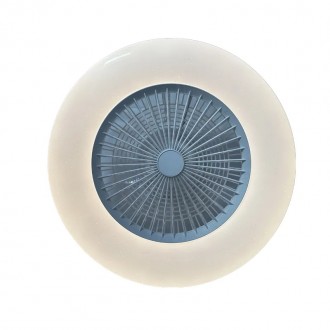 NEDES - LED svítidlo + stropní ventilátor STAR + dálkový ovladač 72W - LCL6350