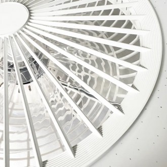 NEDES - LED svítidlo + stropní ventilátor STAR + dálkový ovladač 72W - LCL6350