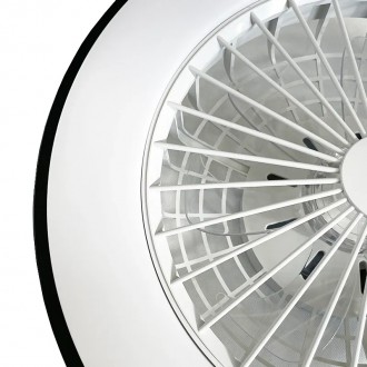 NEDES - LED svítidlo OPAL + stropní ventilátor + dálkový ovladač 48W - LCL6345