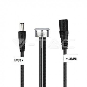 V-TAC LED dotykový stmívač stříbrný-VT-2411 SKU3341