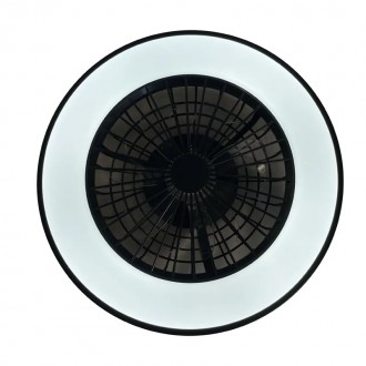 NEDES - LED svítidlo OPAL + stropní ventilátor + dálkový ovladač 48W - LCL6341