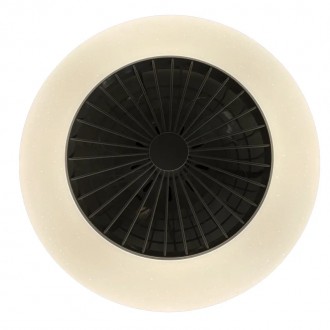 NEDES - LED svítidlo + stropní ventilátor STAR + dálkový ovladač 48W - LCL6340