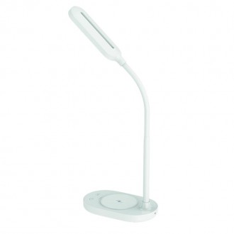 NEDES - LED lampa OCTAVIA 7W stmívatelná s bezdrátovým nabíjením - DL4301/W