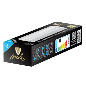 NEDES - LED nouzové svítidlo 3W / 3h / IP65 - LEL101
