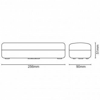 NEDES - LED nouzové svítidlo 3W / 3h / IP20 - LEL401