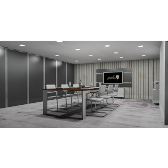 NEDES - LED panel 12W / PS / SMD / 4000K / WH - LPL223
