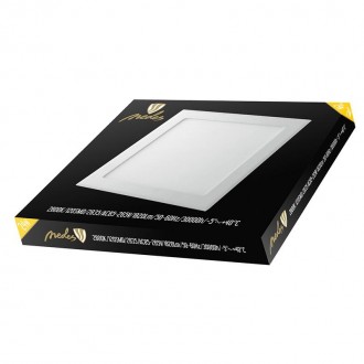 NEDES - LED panel 24W / PS / SMD / 2800K / WH - LPL215