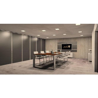 NEDES - LED panel 18W / PS / SMD / 2800K / WH - LPL214