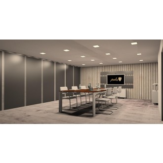 NEDES - LED panel 12W / PS / SMD / 2800K / WH - LPL213