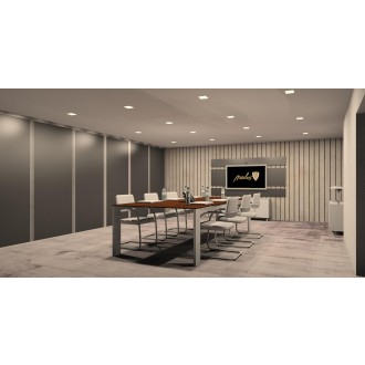 NEDES - LED panel 6W / PS / SMD / 2800K / WH - LPL211