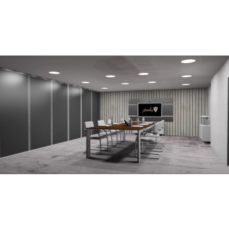 NEDES - LED panel 24W / PR / SMD / 4000K / WH - LPL125