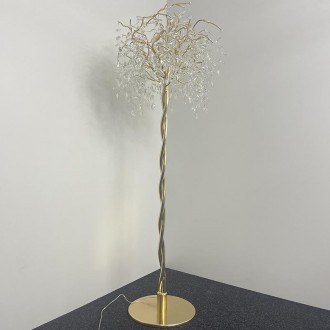 NEDES - Luxusní křišťálová stojací lampa 5 x G9 - CA011/F
