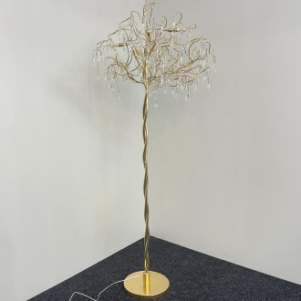 NEDES - Luxusní křišťálová stojací lampa 5 x G9 - CA061/F