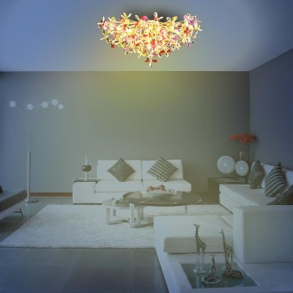 NEDES - Luxusní stropní křišťálový lustr 12 x G9 - CA032/800C
