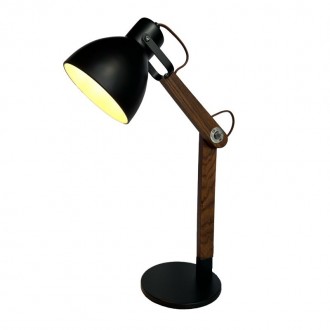 NEDES - Stolní lampa z masivního dřeva E27 / 60W - WRE151