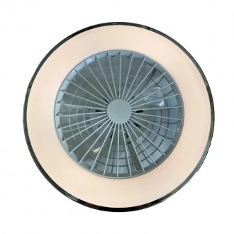 NEDES - LED svítidlo OPAL + stropní ventilátor + dálkový ovladač 48W - LCL6342