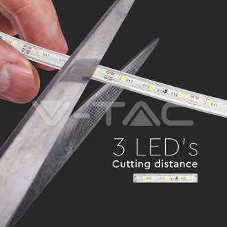 V-TAC LED pásek 3,6W-12V-SMD 3528-5m-IP65 VT-3528