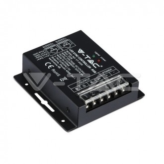 V-TAC LED RGB ovládač stmívač-3 kanály-12V:288W-24V:576W-VT-2420 VT-2420