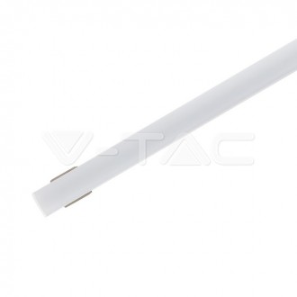 Hliníkový profil pro led pásky-bílé pouzdro 2000x17,2x15,5mm-VT-8110-W-V-TAC VT-8110
